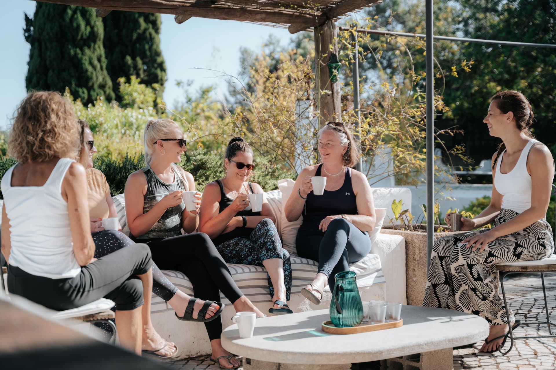 Transformative wellness retreat experience