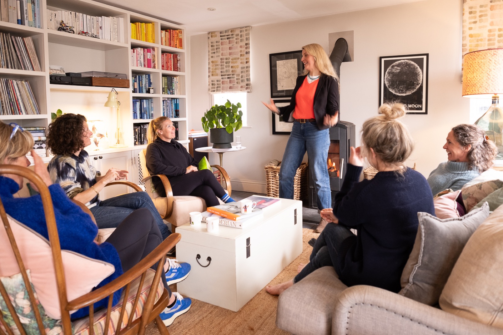 Peaceful sunset over the ocean