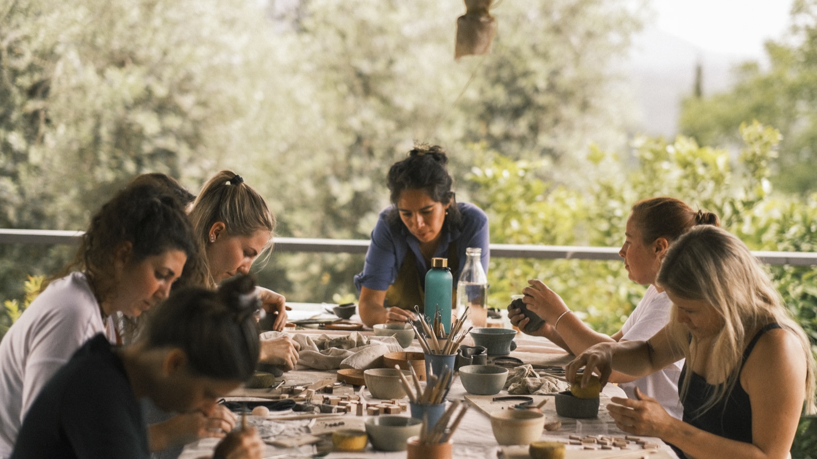 Luxury wellness retreat lifestyle moment 3